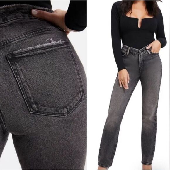 Good American Denim - NWT Good American Jeans Hi Rise Black
